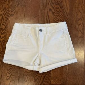 American eagle white shorts